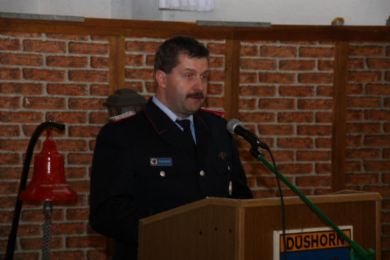 Ortsbrandmeister Frank Schmidt